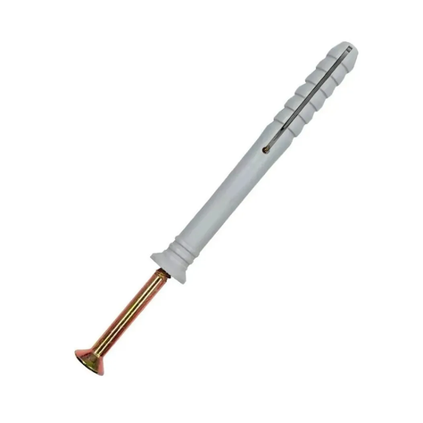Tarugo Clavo - Tornillo Punta Cruz 6x60mm 100 Pcs Sl19024-0