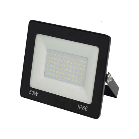 Foco Proyector de Área LED 50W RGB Con Control Remoto-1