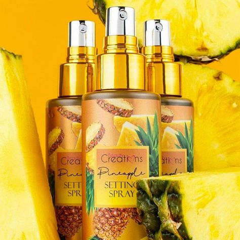 Fijador Spray de Maquillaje Aroma Piña Beauty Creations-2