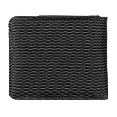 Billetera Bi-Fold Negro con monedero-3