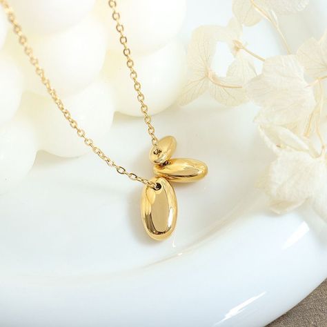 Collar Baño Oro Amarillo 18 Kilates Porotitos-1