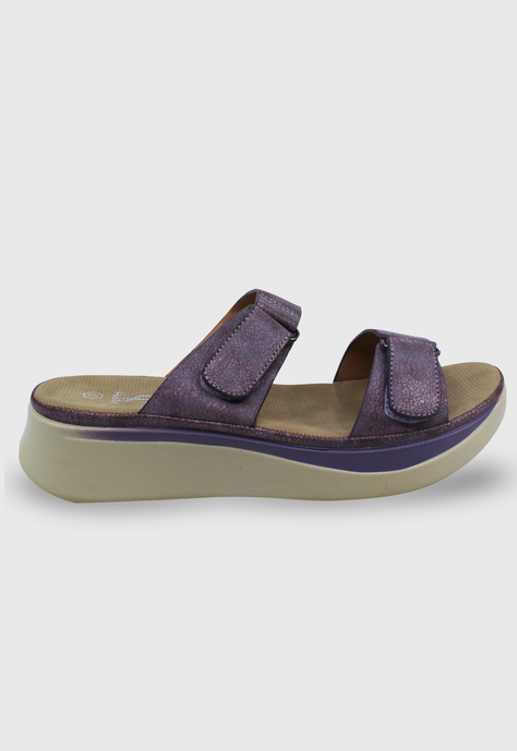 Sandalia Elvira morado Stylo Shoes-0