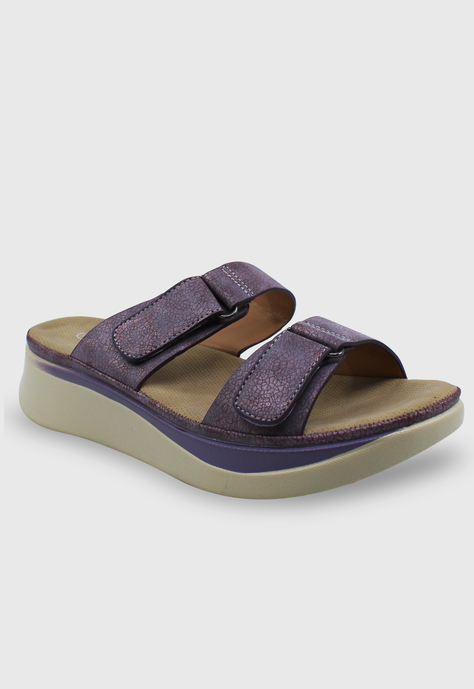 Sandalia Elvira morado Stylo Shoes-1