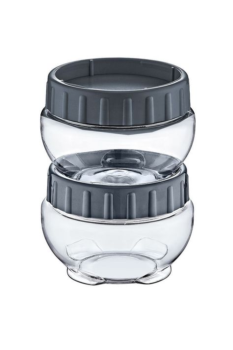 Frasco Alimentos 430 Ml Gris-3