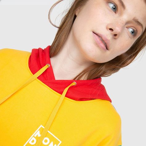 Poleron Hoodie Yellow-1
