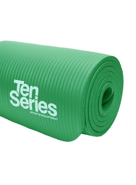 Mat de Yoga  y Entrenamiento Verde Ten Series-0