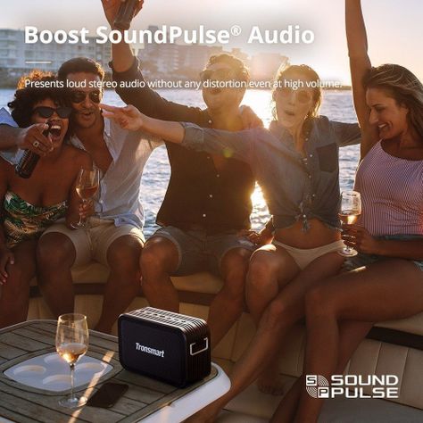 Tronsmart Force MAX SoundPulse Parlante Bluetooth IPX7 80W-5