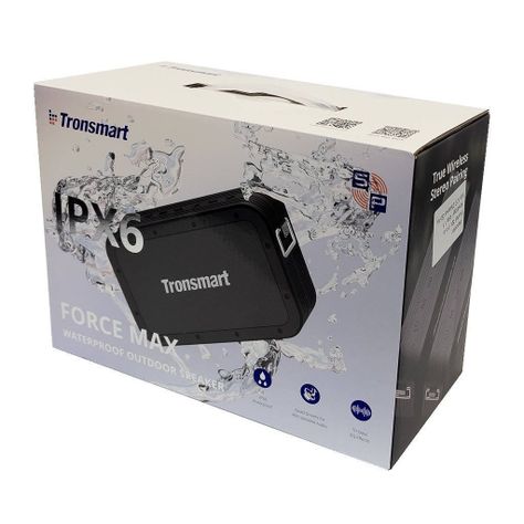 Tronsmart Force MAX SoundPulse Parlante Bluetooth IPX7 80W-7