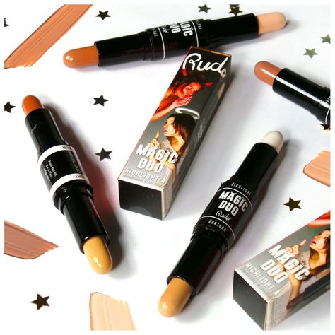 Contorno e Iluminador en Barra "Magic Duo" Dark Rude Cosmetics-4