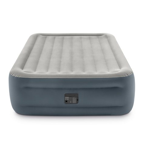 Colchón Inflable Eléctrico 2 Plazas 152x203x46 cm-1