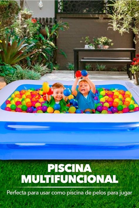 Piscina Rectangular Inflable  440 L 200x150x50 cm-5