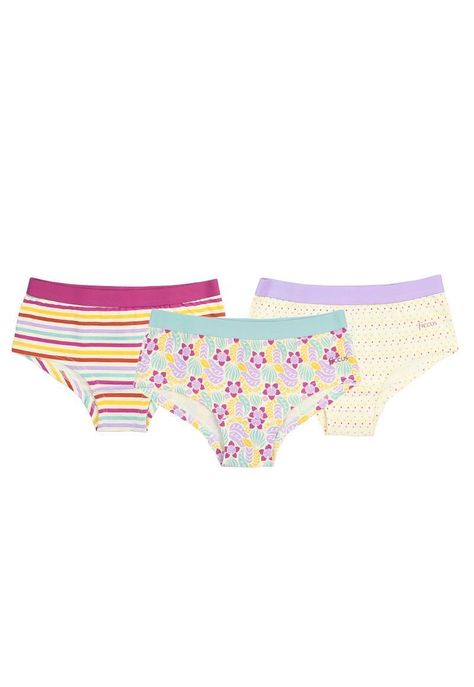 Pack triple pantaleta teens niña 661-0