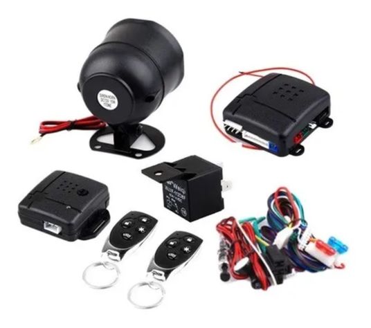 Alarma De Auto Sistema De Seguridad 2 Mandos-1
