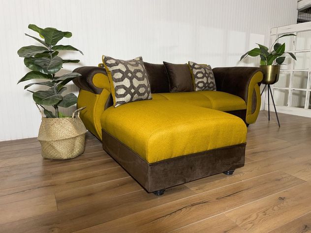 Seccional New Dominga Amarillo 3 Cuerpos-1