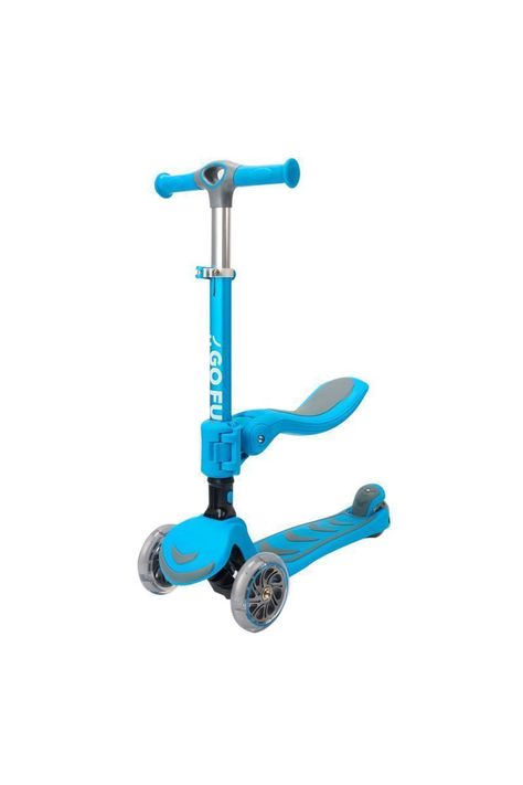 Scooter infantil 2N1 GOFUN azul-0