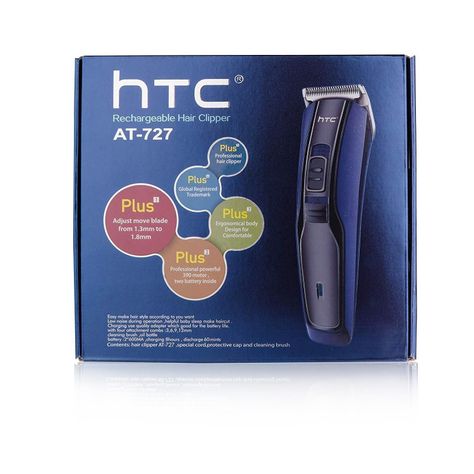 Maquina Cortadora de Cabello Y Barba Inalambrica HTC-3
