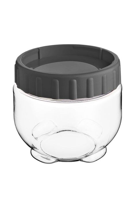 Frasco Alimentos 550 Ml Gris-0