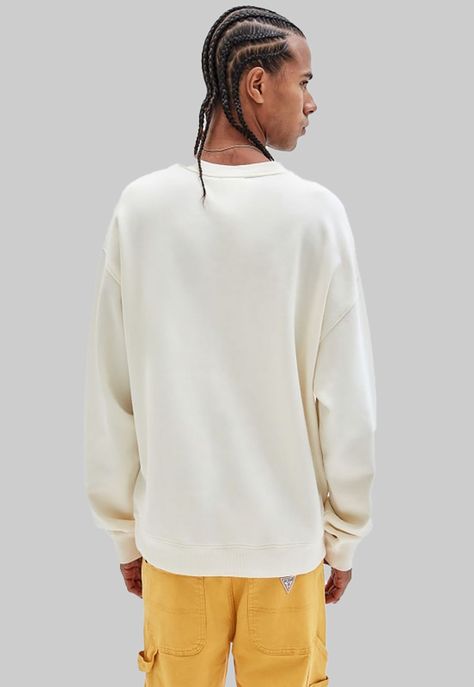 Poleron Guess Go Classic Crewneck G053 BLANCO-2