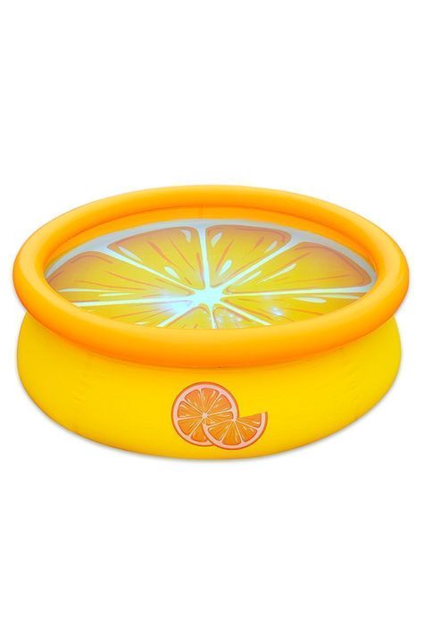 Piscina Inflable 457Lts 41cmx150cmx150cm Naranja-0