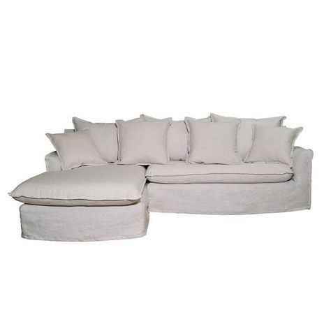 Seccional Palena Chenille Hueso 3C-0