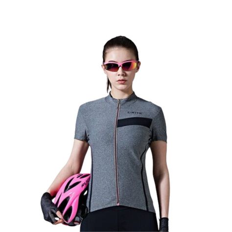 Jersey Mujer Manga Corta Suva para Ciclismo SANTIC-2