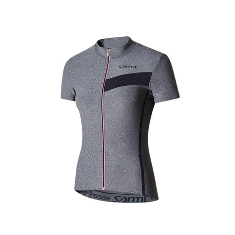 Jersey Mujer Manga Corta Suva para Ciclismo SANTIC-0