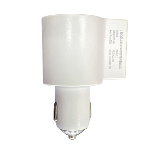 USB Auto LDNIO con soporte hembra 120W-0