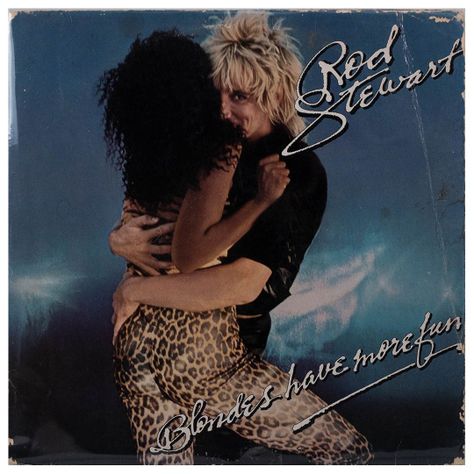 ROD STEWART - BLONDES HAVE MORE FUN VINILO USADO-0