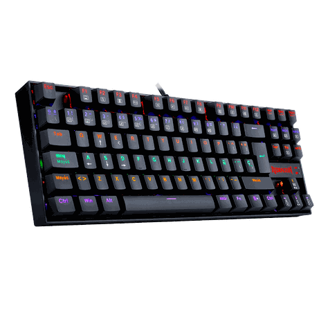 Kit Teclado Gamer Kumara K552 más Keycaps Reemplazo Scarab Rosadas, Iluminación Rainbow Fija-2