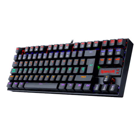 Kit Teclado Gamer Kumara K552 más Keycaps Reemplazo Scarab Rosadas, Iluminación Rainbow Fija-3