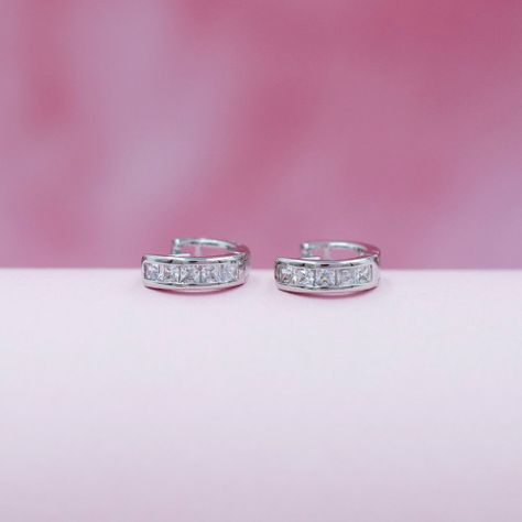 Aros Argolla con Circones Plata 925-0