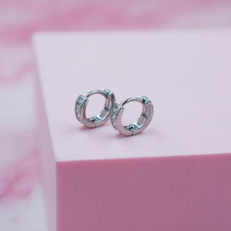 Aros Argolla con Circones Plata 925-3