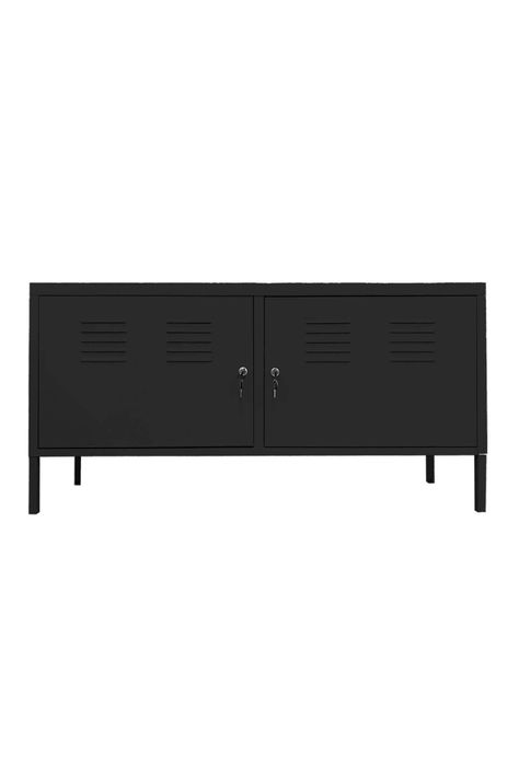 Gabinete metalico negro Mobitat-0