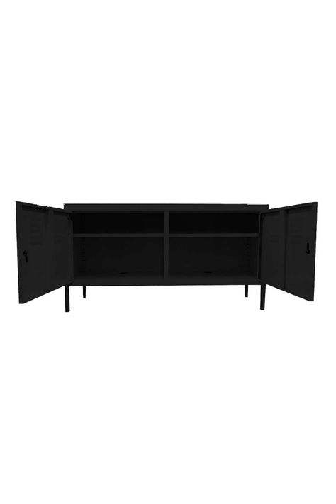 Gabinete metalico negro Mobitat-2