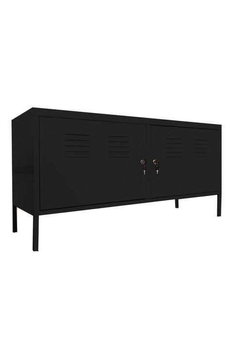 Gabinete metalico negro Mobitat-1