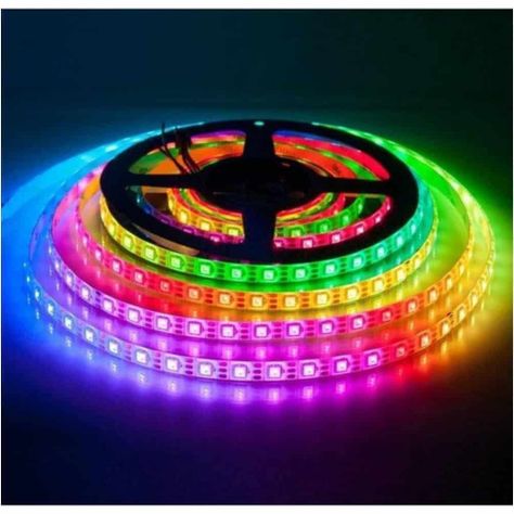 Tira de luz Led RGB BLUETOOTH, 5m multicolor, incluye control-5
