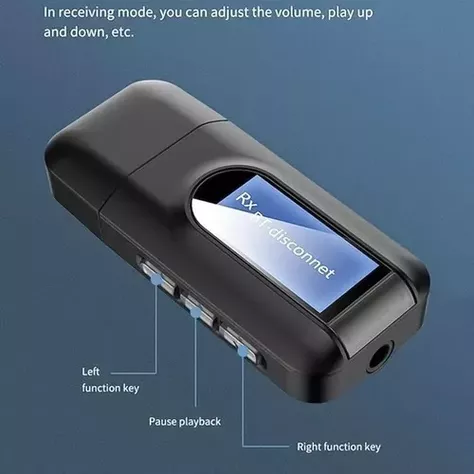 Emisor Receptor Bluetooth 5.0 Rx Tx T11 2 En 1 -2