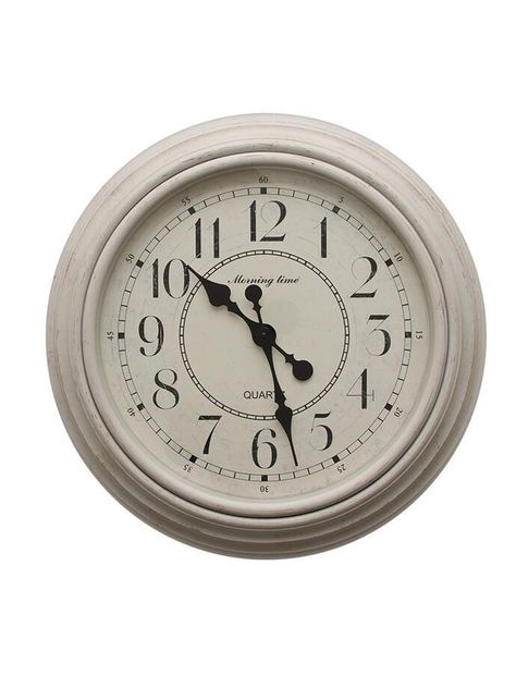 Reloj de pared Ø50 cm. Beige ø50 x5 cm-0
