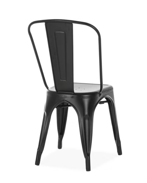 Silla Tolix Negra Mate -1