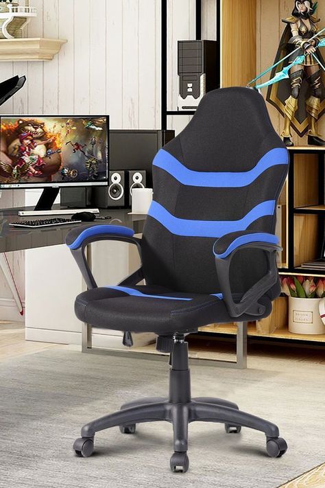 Silla Gamer Infinite Escritorio Azul-1