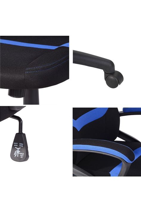 Silla Gamer Infinite Escritorio Azul-5