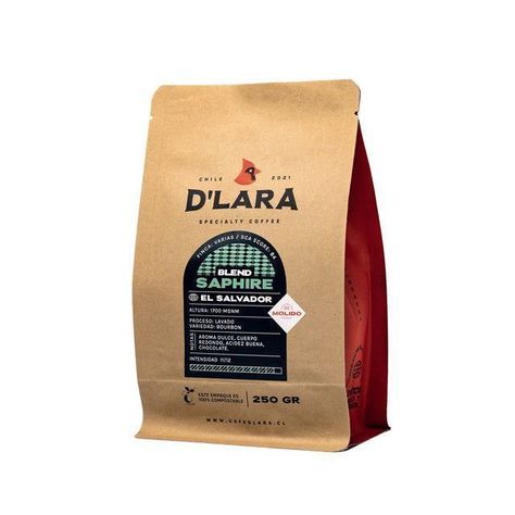Café Molido 250g Blend Saphire, El Salvador - Bolsa compostable-0
