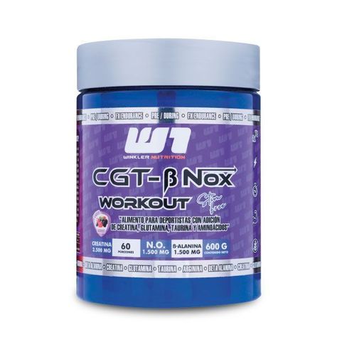 Pre-entreno Creatina Gluta Taurina Berries 600 gr.-0