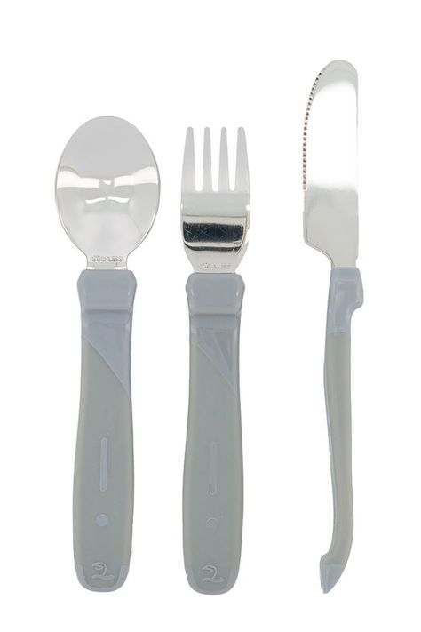 Servicio de acero inox Twistshake 12+m gris-0