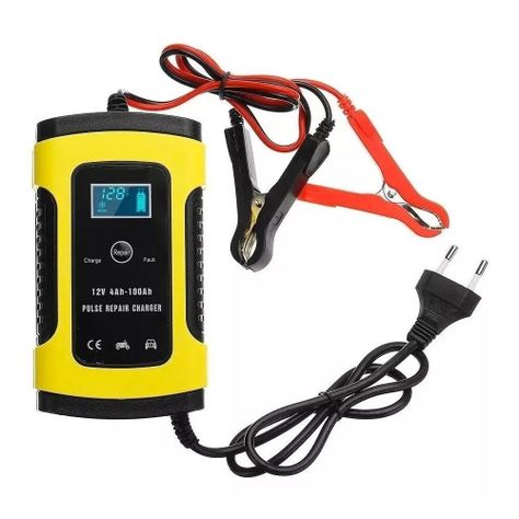 Cargador Inteligente De Batería 12v Partidor De Auto-0