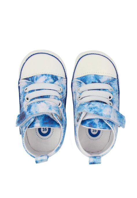 Zapatilla caña velcro elastico bebé soft niño 824-2