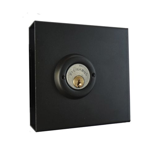 Cerradura Sobreponer 2 pitones con caja para soldar-1