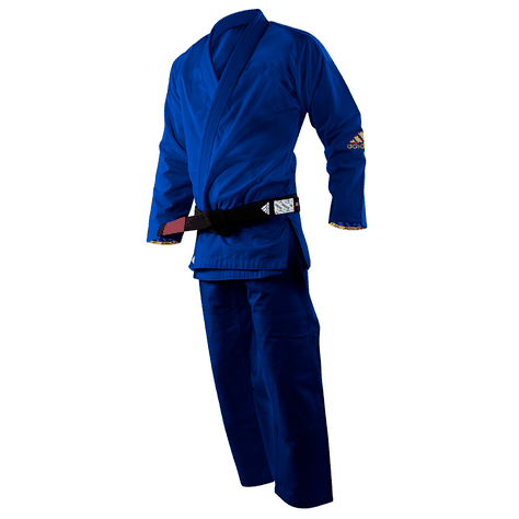 Kimono De Jiu Jitsu Response Bjj Azul Adidas-0