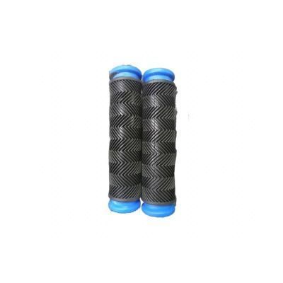 Puño Goma Para Manillar De Bicicleta 13cm Suave 1 Par-0