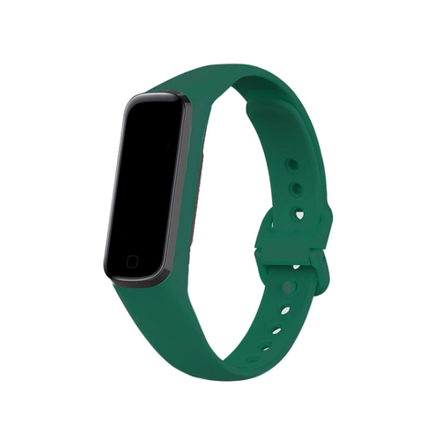 Correa Silicona Para Samsung Galaxy Fit 2 R-220 / Verde Militar-0